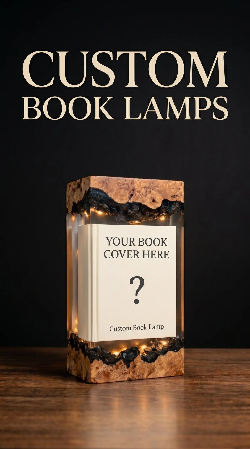 Bookaura - Book Themed Resin Lamps