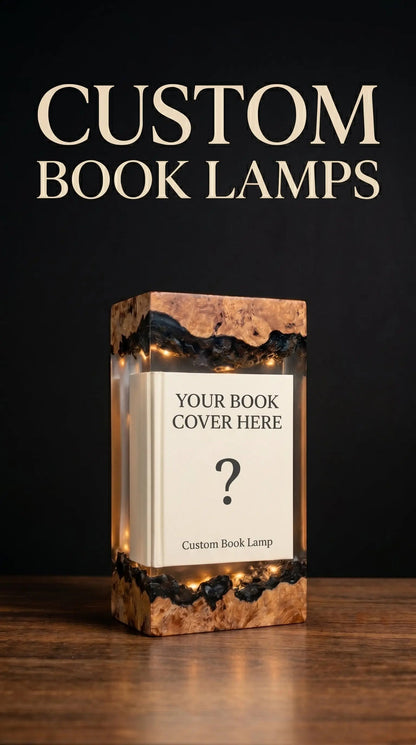 Bookaura - Book Themed Resin Lamps