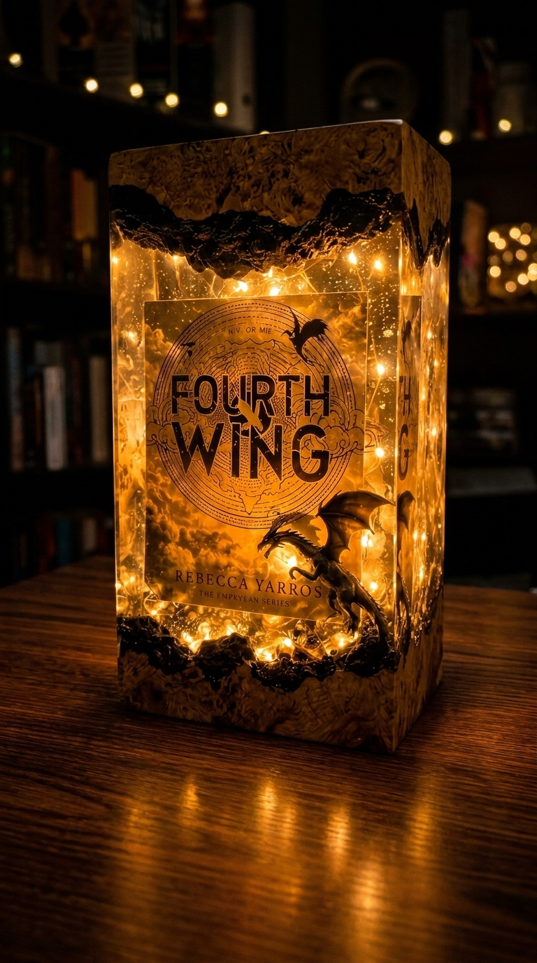 Bookaura - Book Themed Resin Lamps