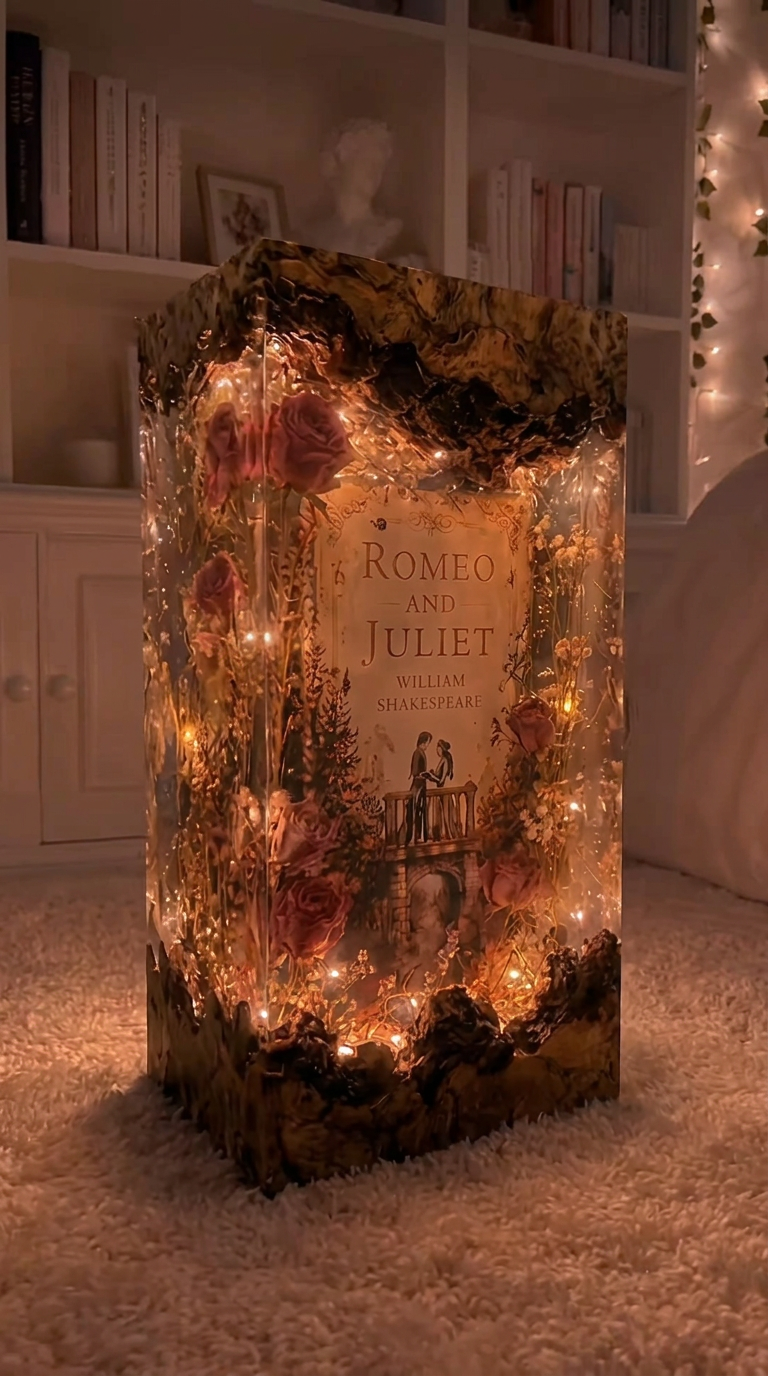 Bookaura - Book Themed Resin Lamps